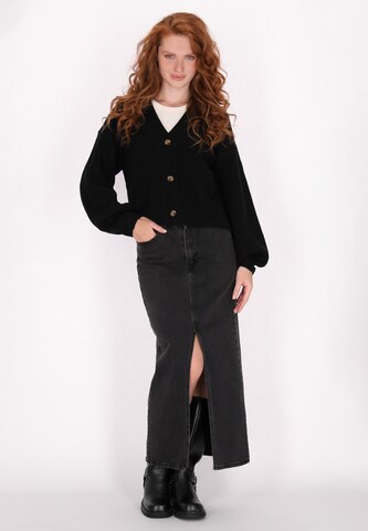 DreiMaster Vintage Вязаная кофта в Черный