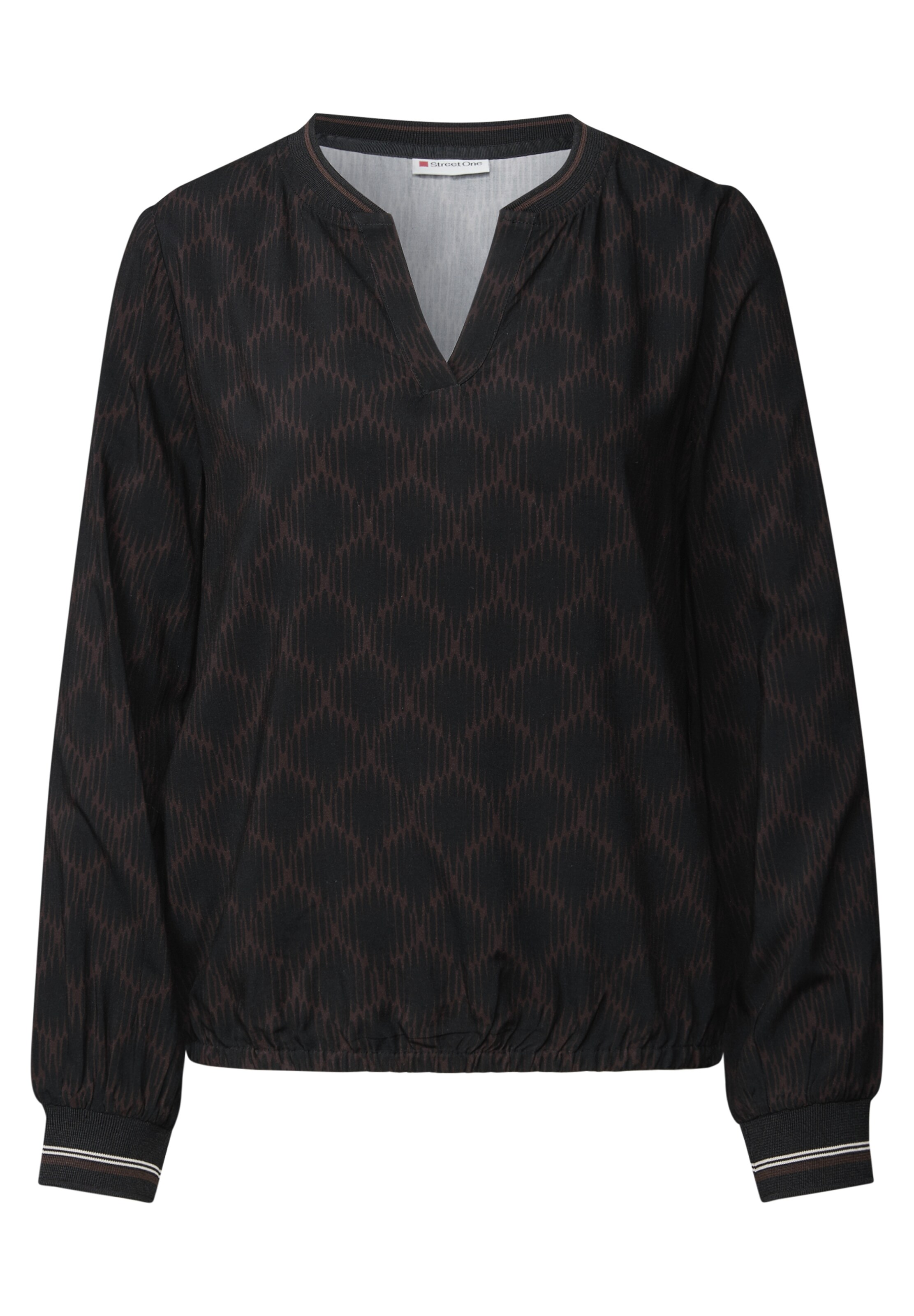 STREET ONE Blouse in Black: front