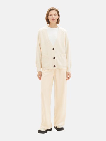 TOM TAILOR Cardigan i beige