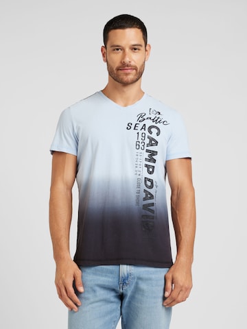 CAMP DAVID Футболка 'Cruise North' в Черный: спереди