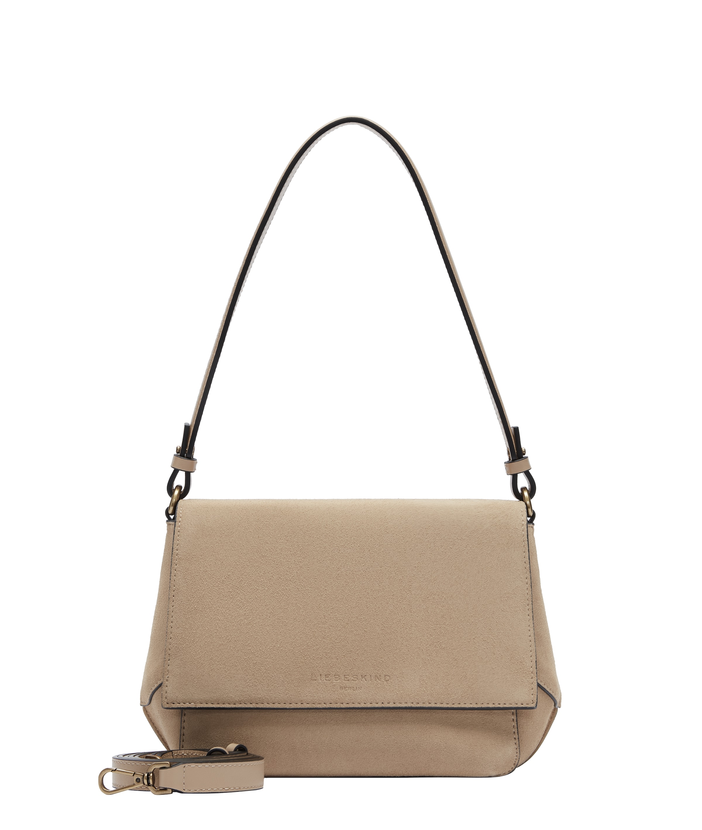 Liebeskind Berlin Schultertasche in Beige: Vorderseite