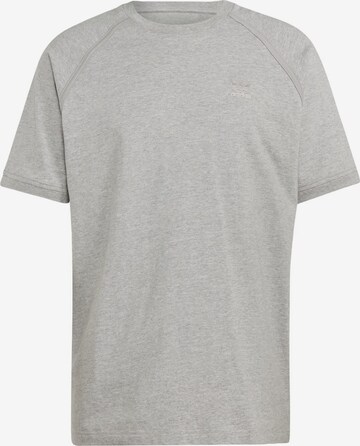 ADIDAS ORIGINALS Shirt 'Essentials+ Trefoil' in Grau: predná strana