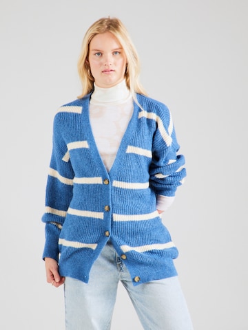 Cardigan Trendyol en bleu : devant