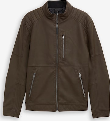 Veste mi-saison TOM TAILOR en marron : devant