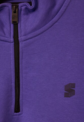 Street One MEN Sweatshirt in Purple
