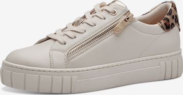 MARCO TOZZI Sneakers laag in Beige: voorkant