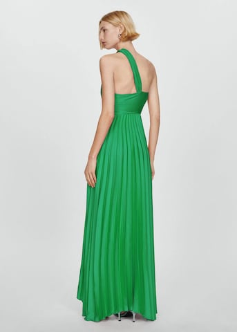MANGO Вечерна рокля 'claudi' в зелено
