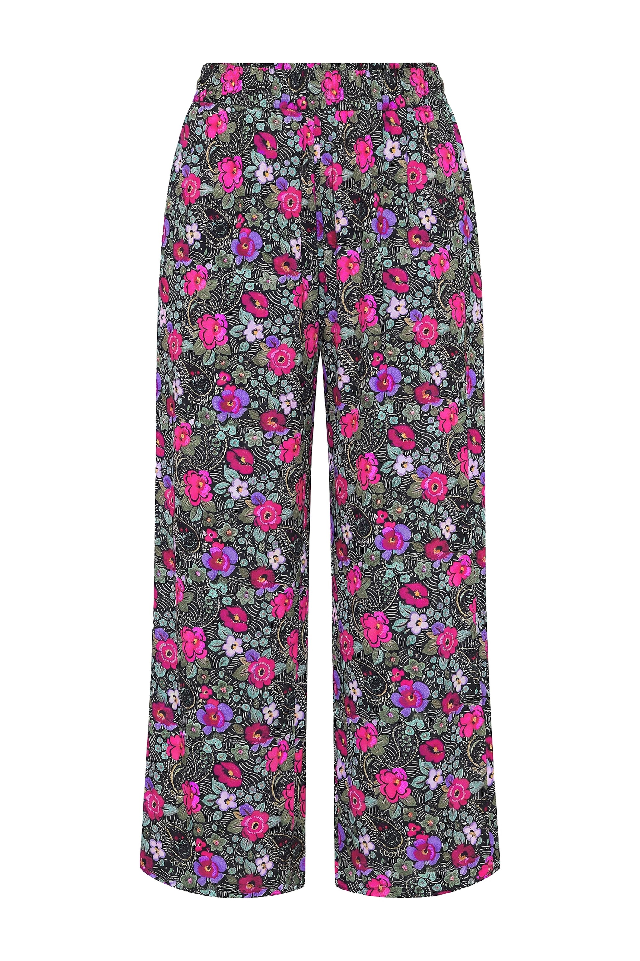 Studio Untold Trousers in 42-44/Regular in Purple / Black, Item view