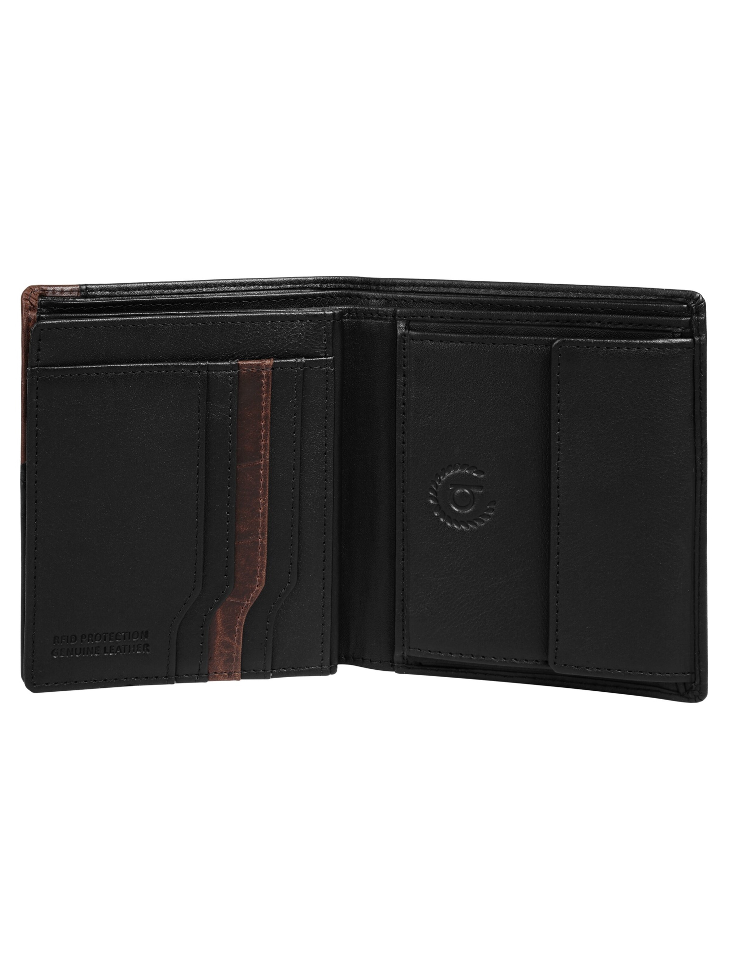 bugatti Wallet 'bugatti Geldbörse CORSO DELUXE' in Black