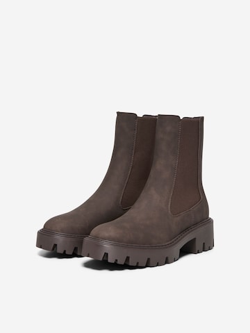 Chelsea Boots 'ONLBetty' ONLY en marron
