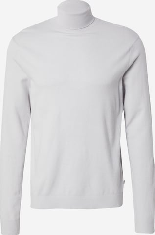 Pull-over QS en gris : devant