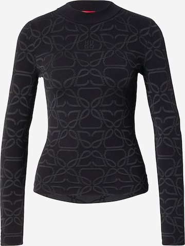 Pull-over 'Satero' HUGO en noir : devant