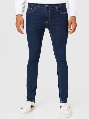 BURTON MENSWEAR LONDON Skinny Jeans in Blue: front