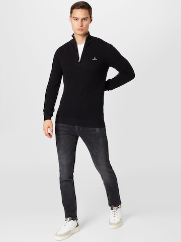 Coupe regular Pull-over GANT en noir