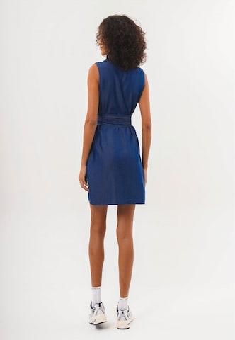 FRESHLIONS Blusenkleid 'Feelija' in Blau