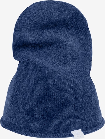 Berretto di CASH-MERE.CH in blu: frontale