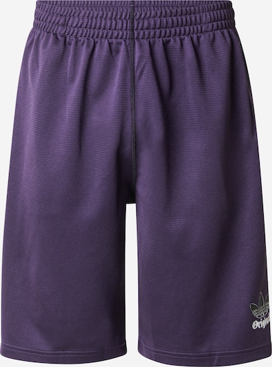 ADIDAS ORIGINALS Housut 'GRFX' värissä tummanvioletti / musta / valkoinen, Tuotenäkymä