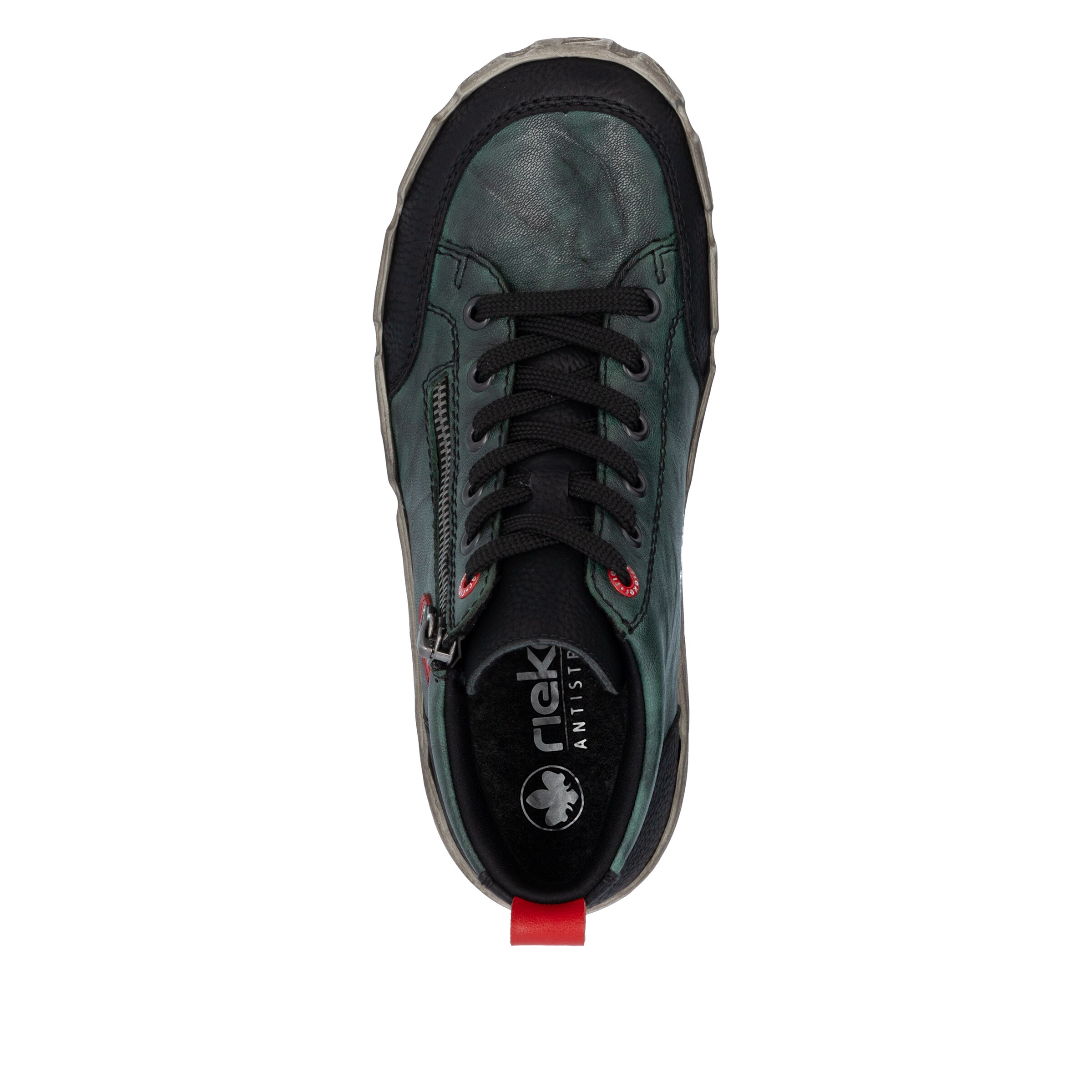 Rieker High-Top Sneakers 'L0306' in Green