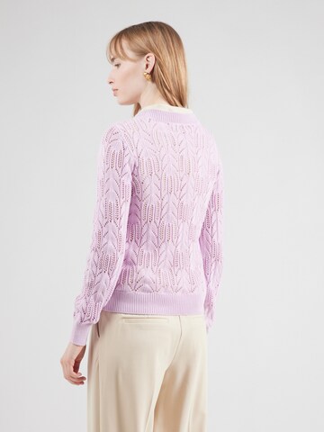 VILA Sweater 'Vicotti' in Purple