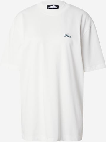 Pacemaker Shirt 'Bent' in White: front