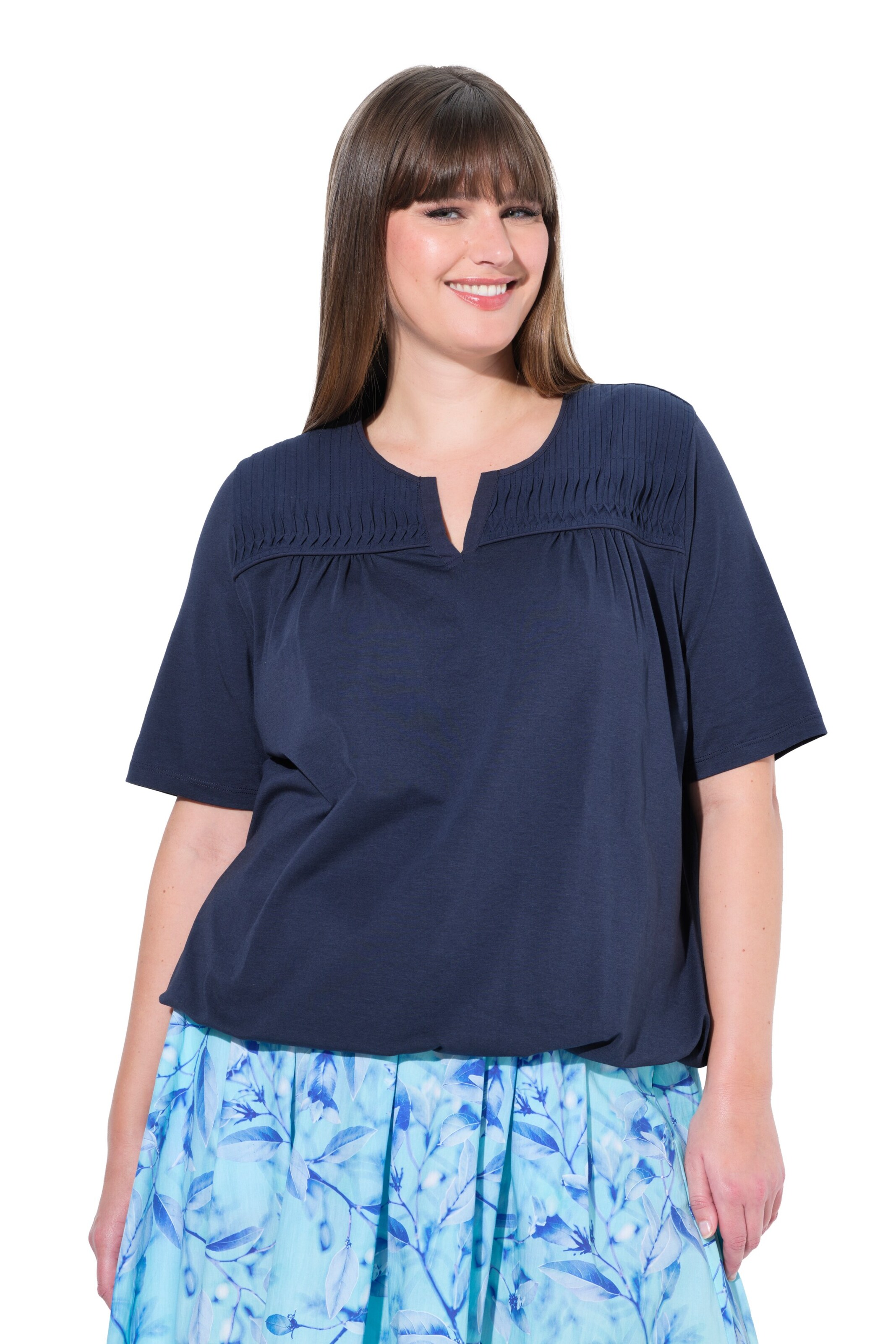 Ulla Popken Shirt in Blue: front