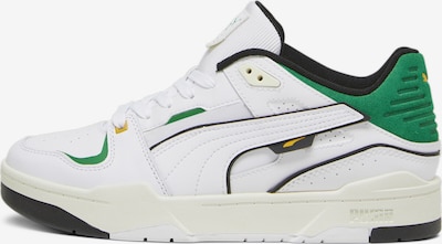 PUMA Baskets basses 'Slipstream' en jaune / vert / noir / blanc, Vue avec produit