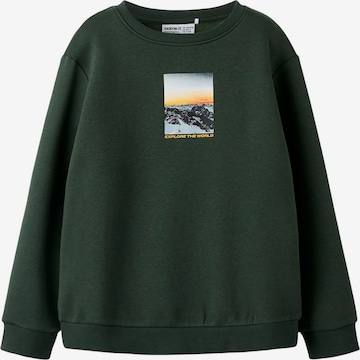 Sweat 'NKMNewton' NAME IT en gris : devant