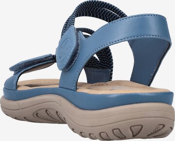 Sandales Rieker en bleu