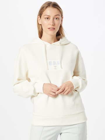 NU-IN Sweatshirt in White: front