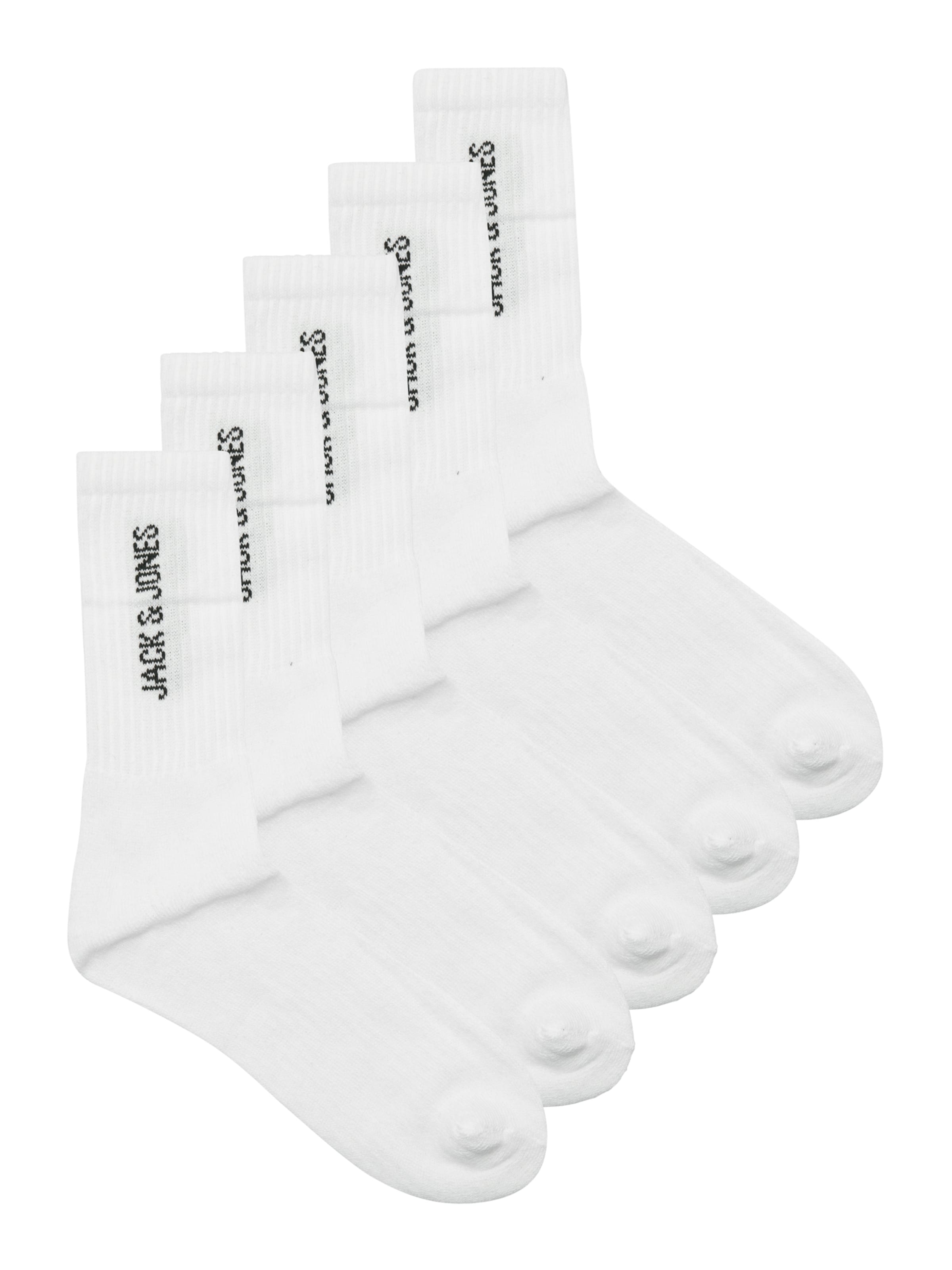 JACK & JONES Носки 'JACREGEN' в Белый: спереди