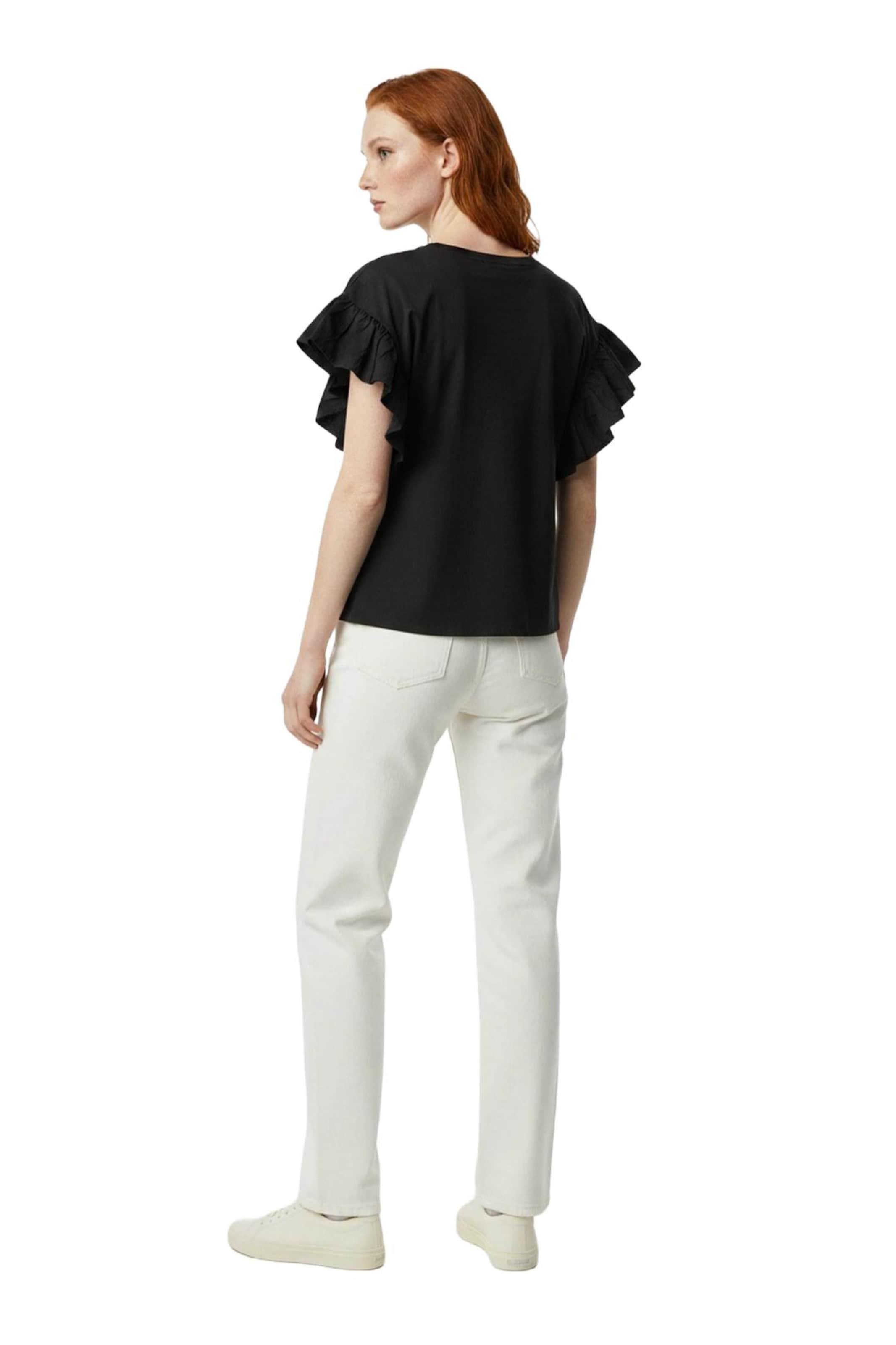 Alexa Dash Bluse in Schwarz
