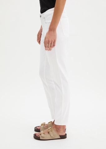 Marc O'Polo Slimfit Hose 'Luela' in Weiß