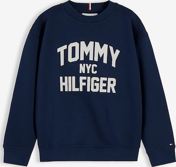 mėlyna TOMMY HILFIGER Megztinis be užsegimo 'BRAND LOVE': priekis
