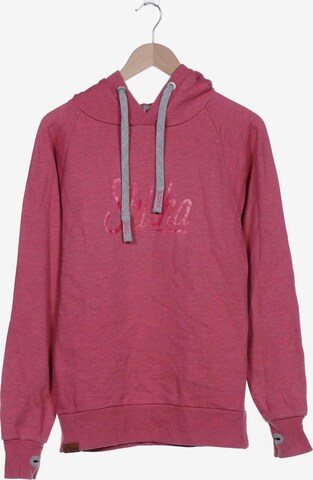 SHISHA Sweatshirt & Zip-Up Hoodie in L in Pink: front