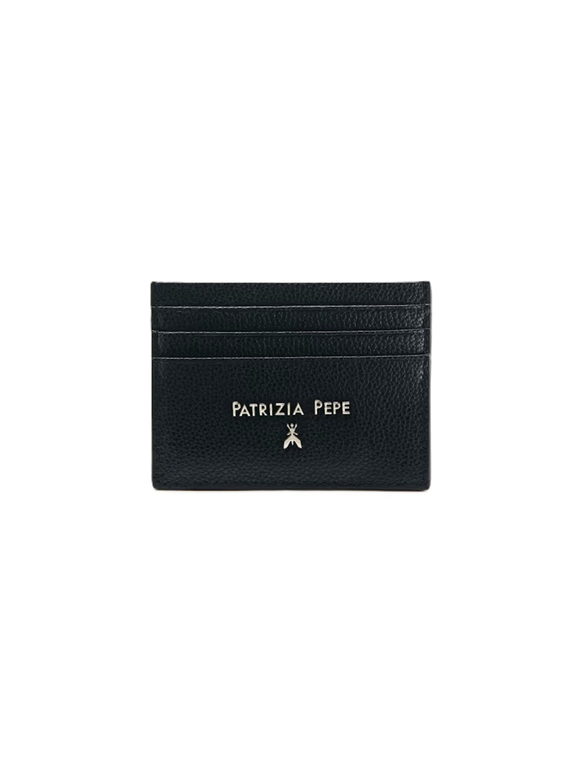 PATRIZIA PEPE Wallet 'CQ7001/L001' in Black: front