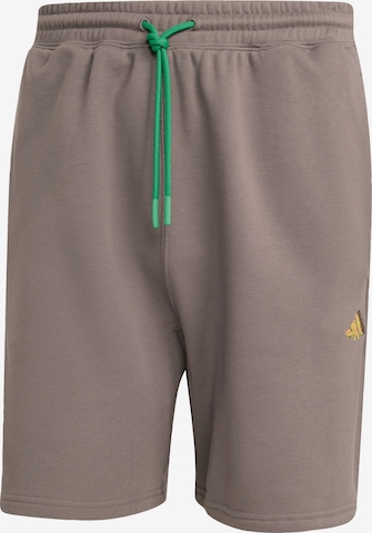 Pantalon de sport 'X Fortnite' ADIDAS SPORTSWEAR en gris : devant