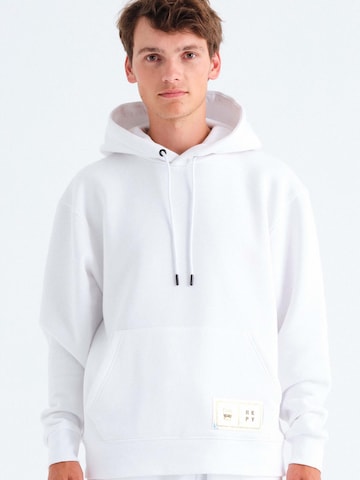 Rockupy Sweatshirt 'Gabriel'‌‌‌‌‌‌‌‌ in Weiß: Vorderseite