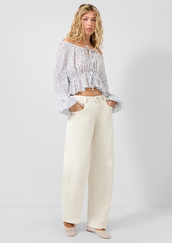 Chemisier QS en mélange de couleurs