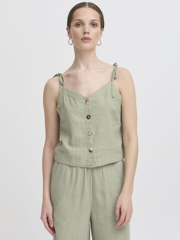 ICHI Top ' IHLINNO ' in Green