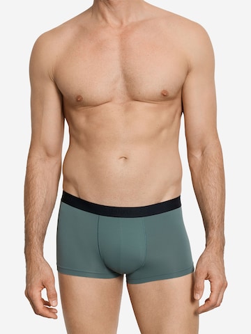 Hanro - Boxers ' Micro Touch ' em verde: frente