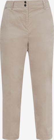 COMMA Tapered Pants in Beige: front
