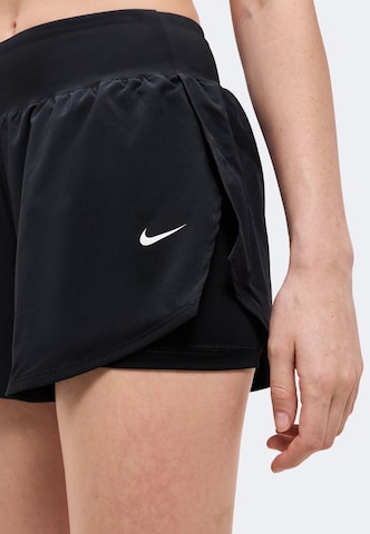 NIKE Skinny Παντελόνι φόρμας 'SCULPT' σε μαύρο: πλευρά