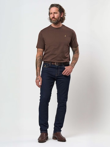 MCS Slimfit Džíny 'MCSean' – modrá