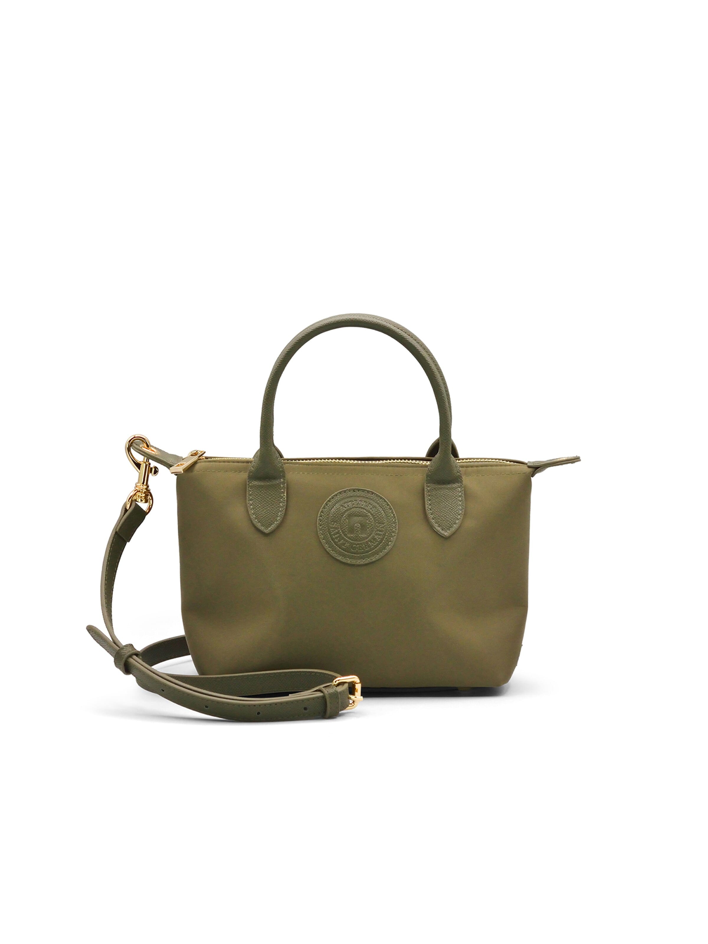 Ateliers Saint Germain Handbag 'Etretat' in Green: front