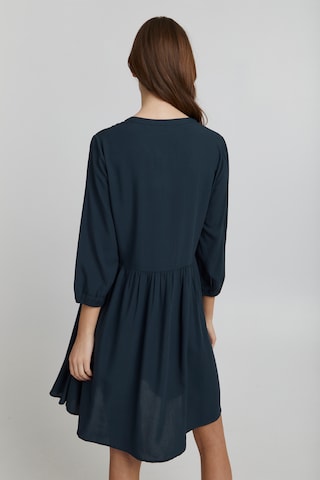 Oxmo Shirt Dress 'Elva' in Blue