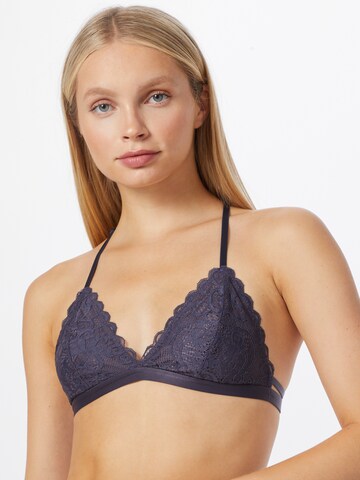 ABOUT YOU Triangle Bra 'Felicia' in Blue: front