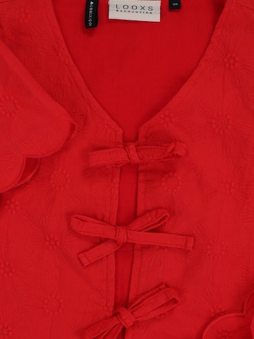 Chemisier Looxs Revolution en rouge
