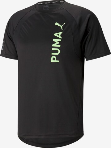 T-Shirt fonctionnel PUMA en noir : devant