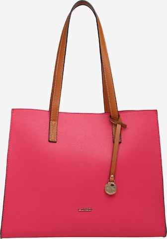 L.CREDI Handbag 'Erpel' in Pink: front