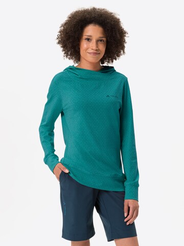 VAUDE Sports sweatshirt 'Tuenno' in Green: front